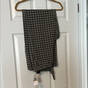 Tommy Hilfiger Black and White Patterned Pants
